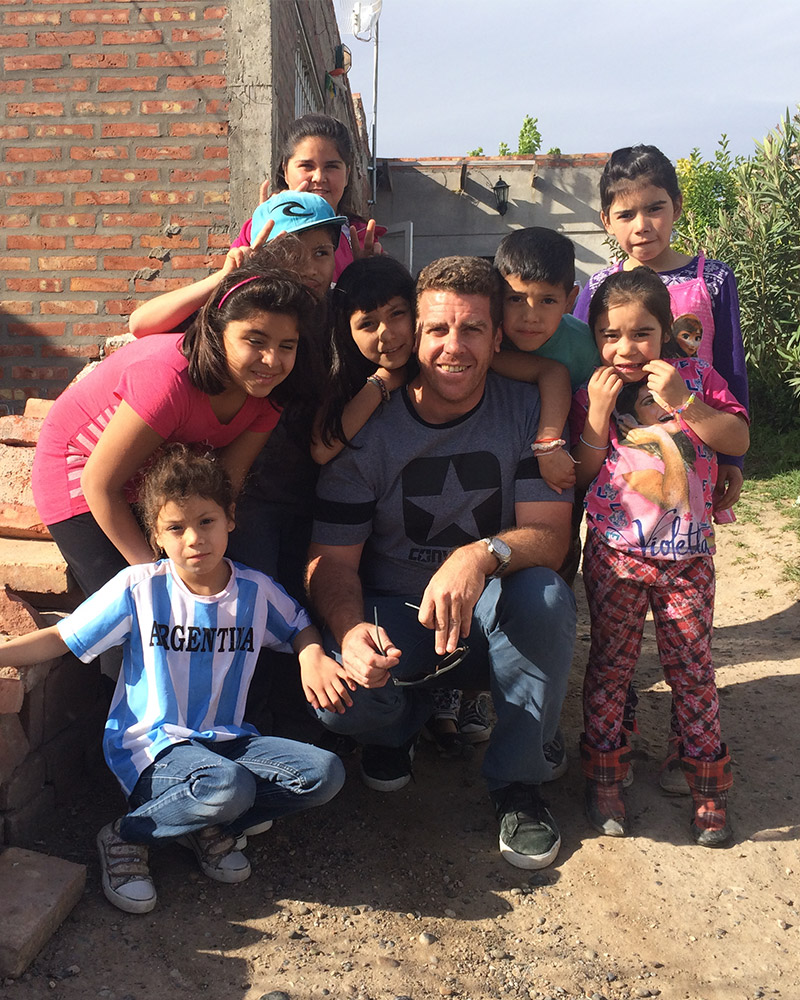 Ayudando en motorhome