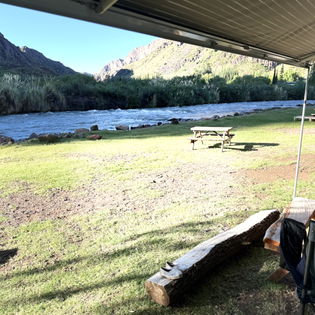 Cañon del Atuel en Motorhome