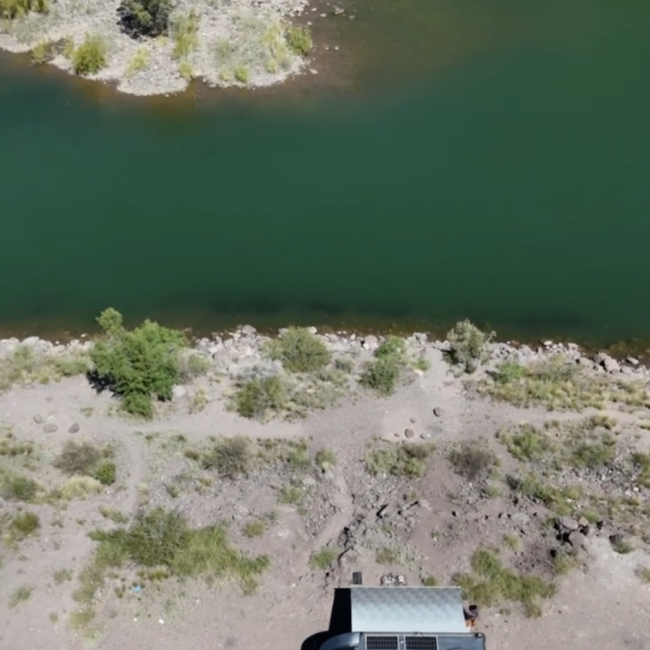 Dique Valle Grande en Motorhome